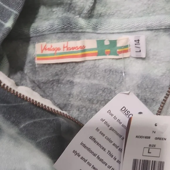 Vintage Havana Kids Tie-Dye Jogger Set - Picture 3 of 12